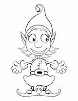 Girl elf  Free Printable Coloring Pages sketch template