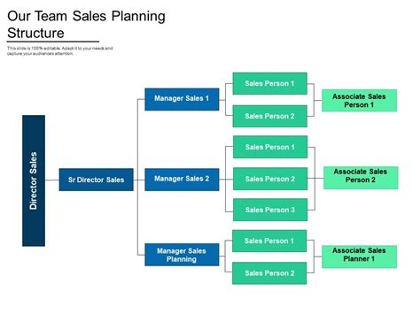 Our Team Sales Planning Structure | PowerPoint Slide Images | PPT Design Templates ...