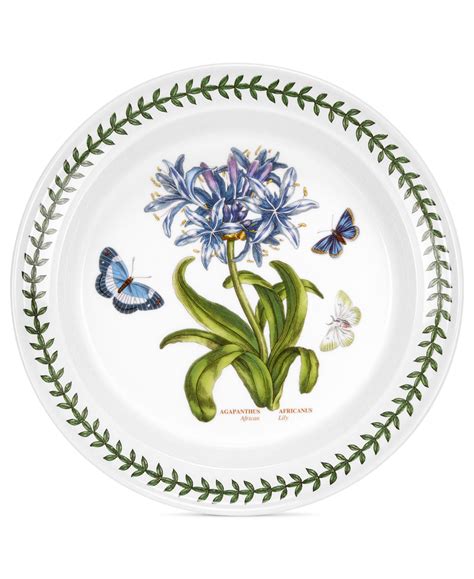 Portmeirion Dinnerware, Botanic Garden Dinner Plate - Macy's ...