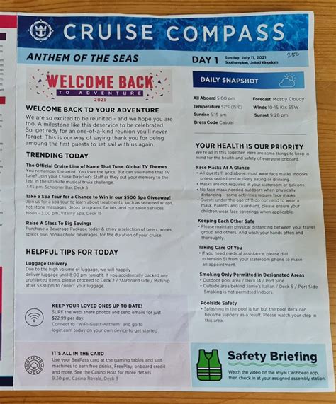 What activities can you do on a Cruise Ship? - Cruise Compass Daily ...