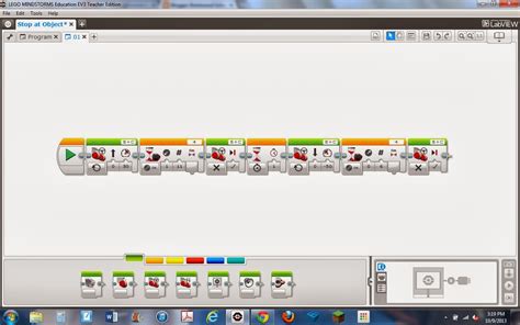 Brentwood School Middle School Robotics: EV3 Wait Block- Ultrasonic Sensor