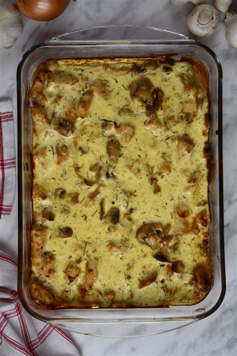 Chicken and Mushroom Casserole | Klysa