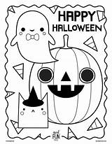 Halloween Color Pages Printables For Kids sketch template