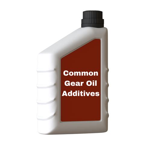 Common Gear Oil Additives