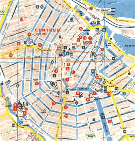 Amsterdam Coffee Shop Map