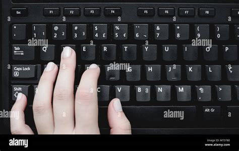 Typing Position Of Hands