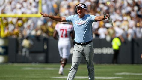 What Ole Miss football coach Lane Kiffin said after Georgia Tech win