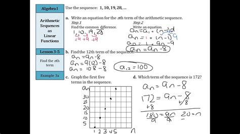 Arithmetic Sequence Worksheet With Answers – Owhentheyanks.com