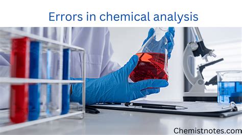 Errors in Chemical Analysis: Determinate and Indeterminate Errors ...