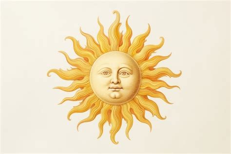 Sun painting gold art. AI | Free Photo Illustration - rawpixel