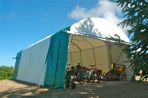 PORTABLE GARAGE: How to Choose, Erect and Manage a Fabric Shelter