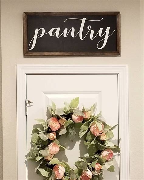 Pantry Sign Kitchen Sign Farmhouse Pantry Sign Farmhouse | Etsy