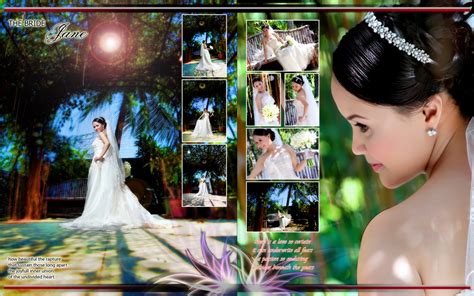 Arhed Photoshop Photo and Video Coverage: Jojo + Jane Wedding Layout