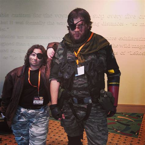 [Self]Snake Plissken with Venom Snake : cosplay