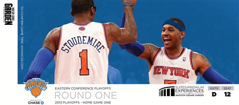 NY Knicks Playoff Tickets :: Behance