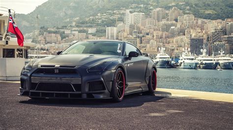 1280x720 Resolution nissan, gt-r, black 720P Wallpaper - Wallpapers Den