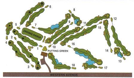 Deer Creek Golf Club - Layout Map | Course Database