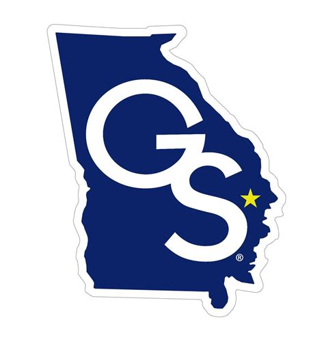 georgia southern logo colors - Louvenia Colson