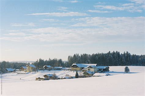 "Winter Landscape In Austria" by Stocksy Contributor "Robert Kohlhuber ...