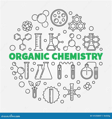 Organic Chemistry Symbols Green Background Texture Royalty-Free Stock Image | CartoonDealer.com ...