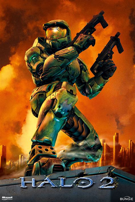 Halo 2 Anniversary Xbox Cover Art Wall Poster Multiple Sizes | Etsy