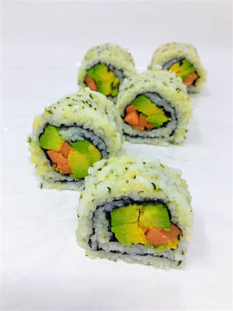 How To Make An Avocado Sushi Roll At Home | Anyreasonvegans