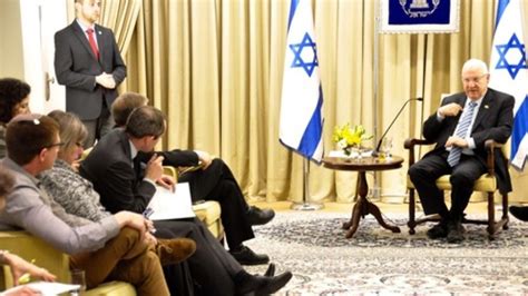 In intimate chat, Israeli President Reuven Rivlin lays out vision and ...