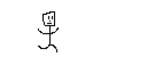 Walk man pixel art