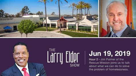 Jim Palmer on the Larry Elder Radio Show - Orange County Rescue Mission