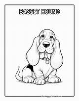Dog Breed Coloring Pages Free Printable  Our Happy Corner sketch template
