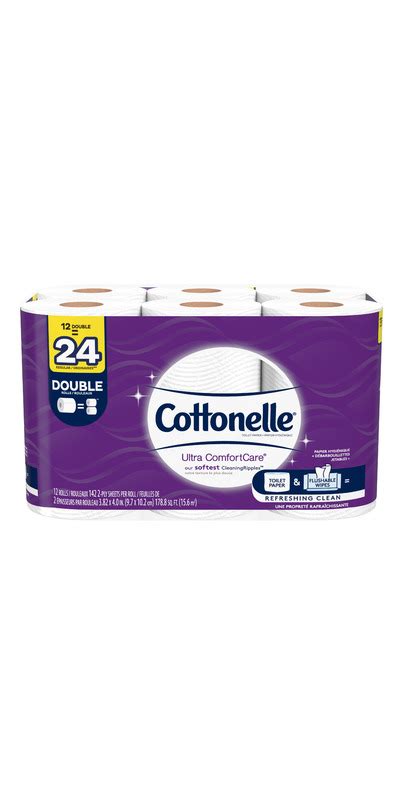 Buy Cottonelle Ultra ComfortCare Double Roll Toilet Paper Bath Tissue at Well.ca | Free Shipping ...