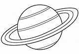 Saturn Solar System Coloring Page  Free Printable Pages sketch template