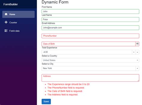 How To Create A Dynamic Form Builder In Blazor | Images and Photos finder