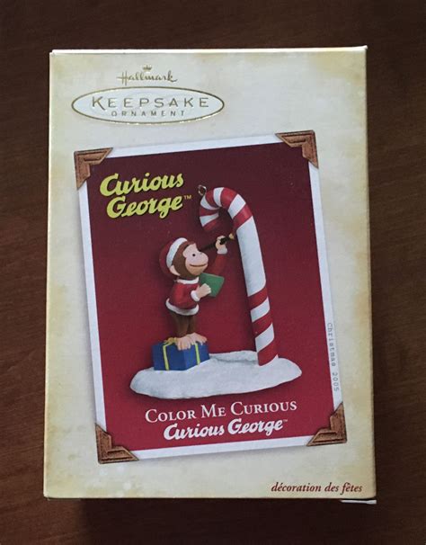 Curious George Hallmark Keepsake Christmas tree ornament | Christmas tree ornaments, Tree ...