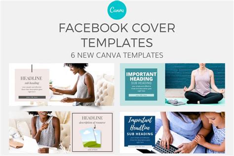 Facebook Cover - Canva Templates - Ivory Mix