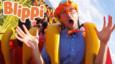 Blippi Visits The Theme Park | Fun and Learning With Blippi | 1 Hour Of Blippi | Educational ...