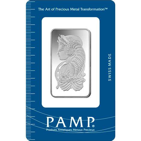 Buy 1 oz PAMP Suisse Silver Bars - Silver.com