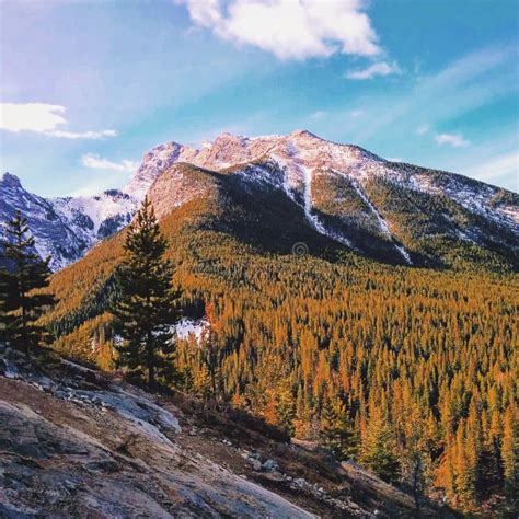 Hike through Kananaskis Mountains Stock Photo - Image of kananaskis ...