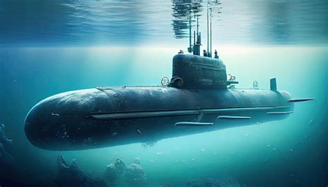 Premium Photo | Modern war submarine