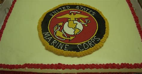 Piece of cake: Marine Corps birthday cake