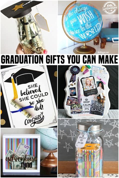 AWESOME GRADUATION GIFTS YOU CAN MAKE AT HOME - Kids Activities #graduation #graduationparty # ...