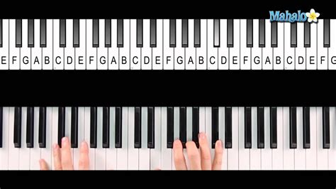 How to Play an E7 Chord on Piano - YouTube