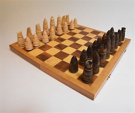 CHESS BOARD, PIECES. Other - Miscellaneous - Auctionet