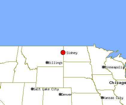 Sidney Profile | Sidney MT | Population, Crime, Map