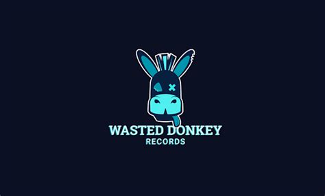 Design admirable donkey cartoon logo by Andrew_forlong | Fiverr