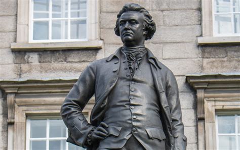 Edmund Burke Statue Trinity College Dublin - The Calhoun Institute