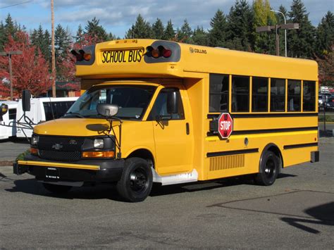 2010 Chevy Collins 12 + 1 ADA School Bus - B71944 | Northwest Bus Sales, Inc