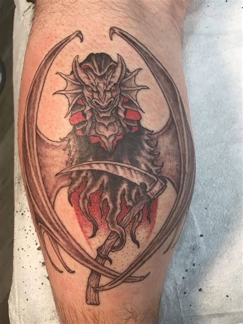 Dragon Slayer by Ric Cardenas, 12 monkeys Tracy Ca : r/tattoos