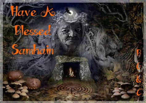 Have a Blessed Samhain (image courtesy of Better Gnomes and Cauldrons) | Blessed samhain ...