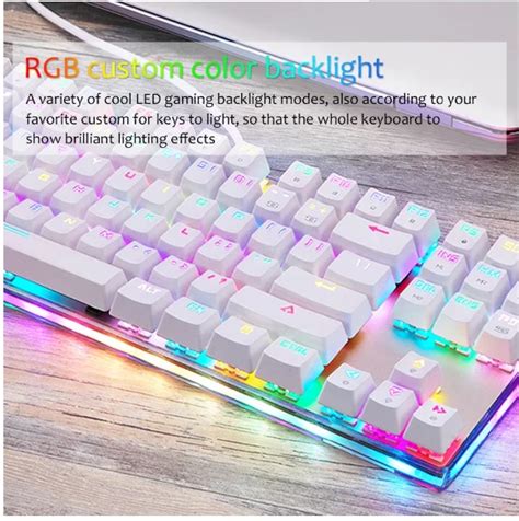 Cool Rgb Backlight 16.8 Million Color Key Caps For Usb Programmable Led Keyboard Mechanical ...